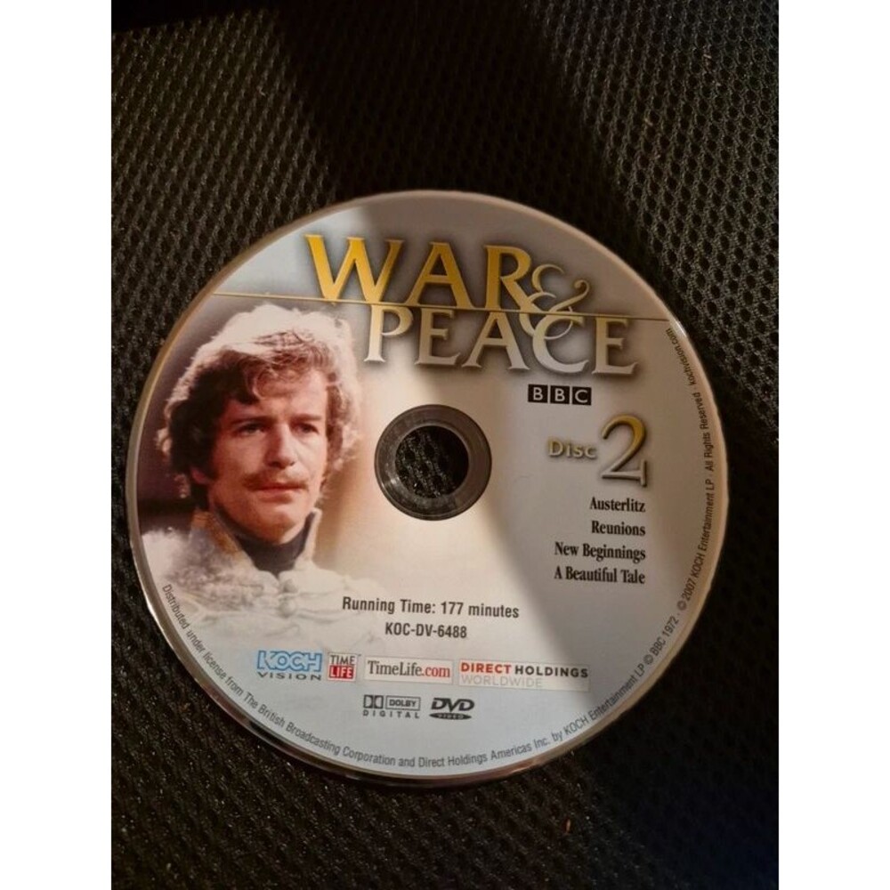 War & Peace Disc 2 DVD Disc Only